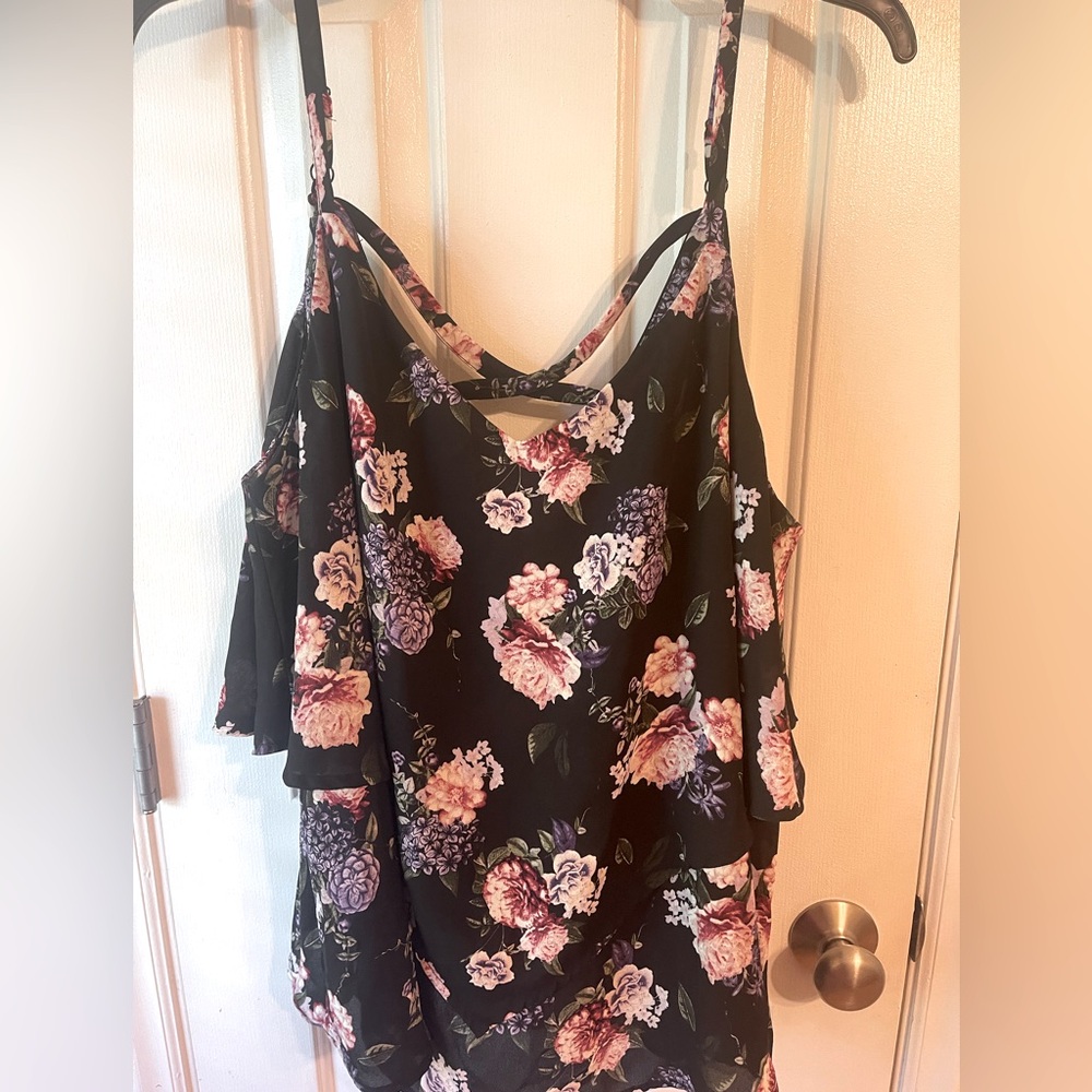 Floral Tiered Swing Cami